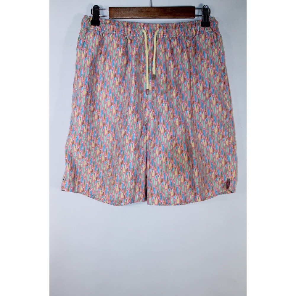Peter Millar‎ Men's M/L Multicolor Elastic Waist Bathing Suit